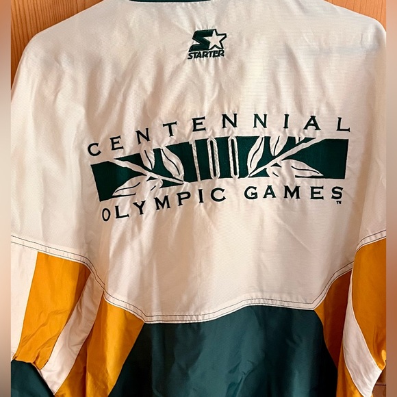 1996 Atlanta Olympics Starter Jacket Unisex Rare Collectible Men’s Size M VTG - Picture 14 of 17